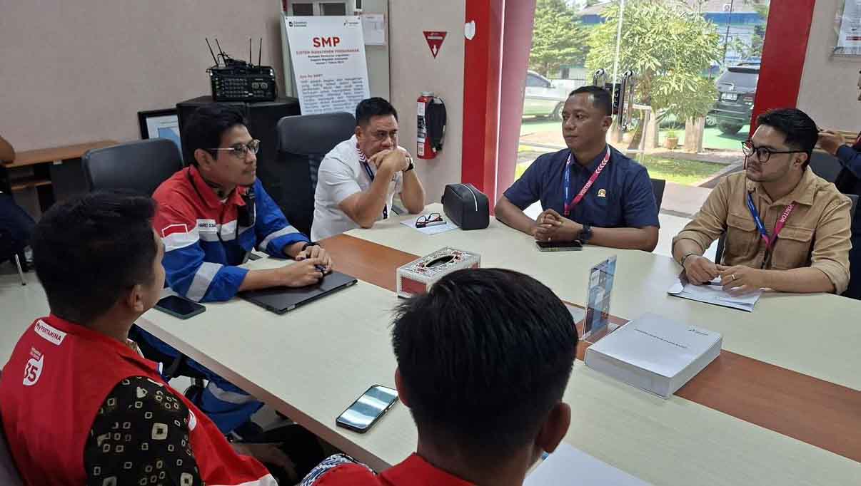 Pastikan Ketersediaan BBM Jelang Idul Fitri, Rismanto Kunjungi Pertamina Tarakan