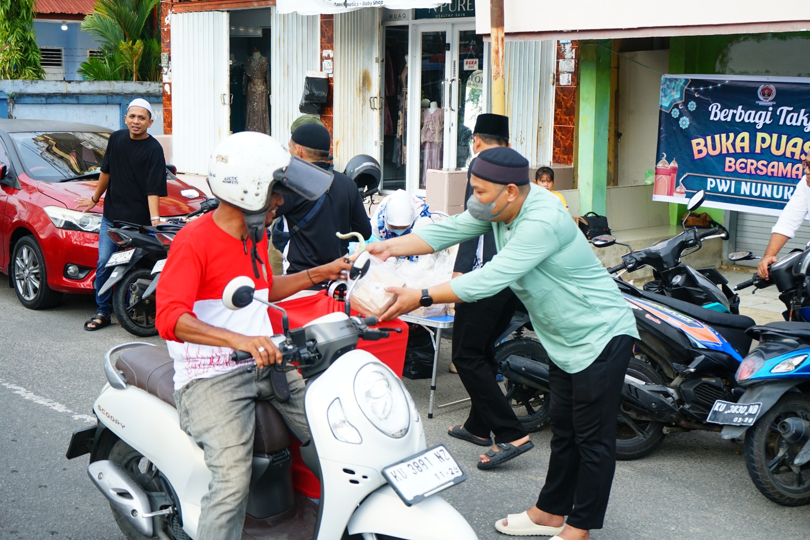 Berkah Ramadhan 1447 H, PWI Nunukan Berbagi Takjil dan Buka Puasa Bersama