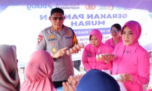 Kapolda Kaltara dan Bupati Bulungan Zoom Gerakan Pangan Murah Polri
