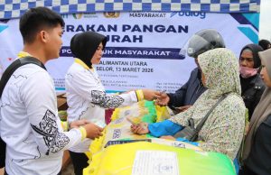 Kapolda Kaltara dan Bupati Bulungan Zoom Gerakan Pangan Murah Polri