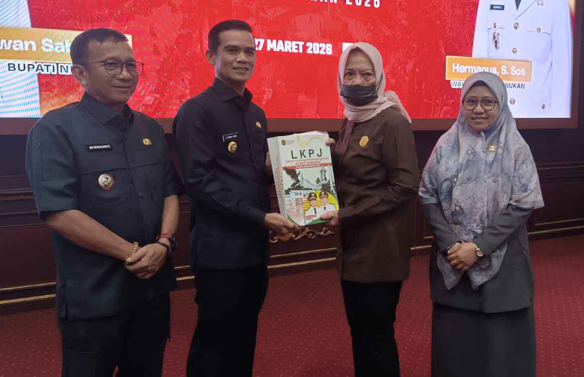 Anggota DPRD Nunukan hadiri Penyampaian LKPJ Bupati Nunukan Tahun Anggaran 2025
