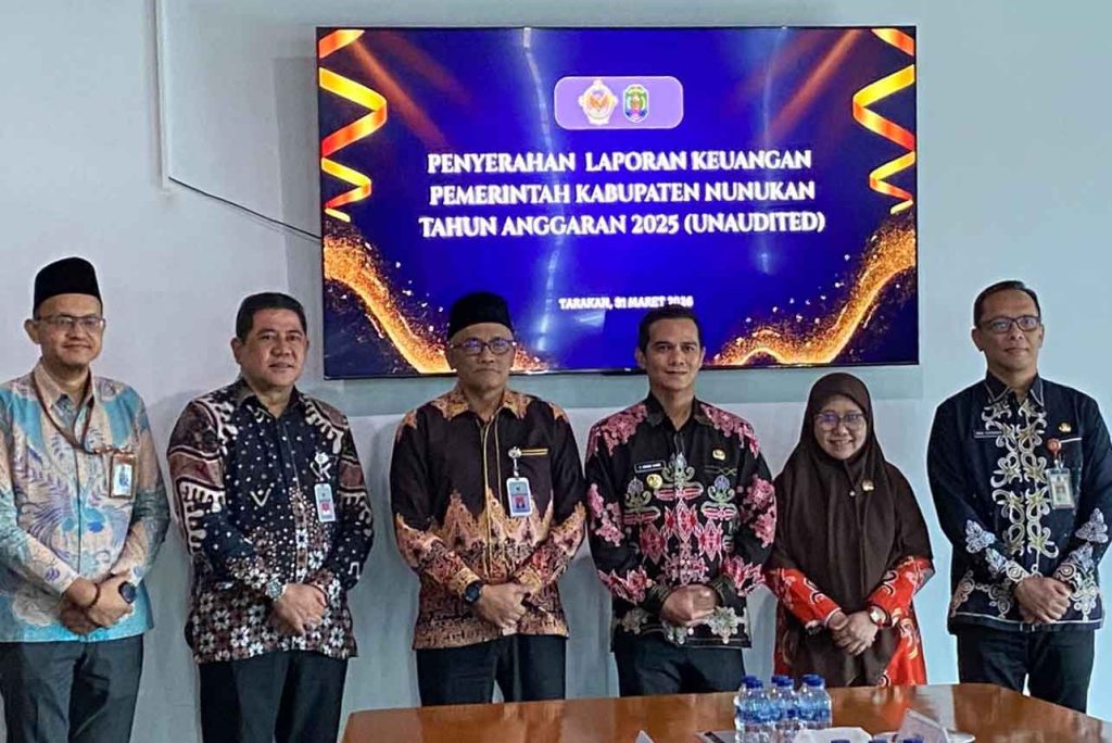 Pastikan Tata Kelola Keuangan Daerah, Wakil Ketua I DPRD Nunukan Hadiri Penyerahan LKPD Unaudited 2025 di BPK