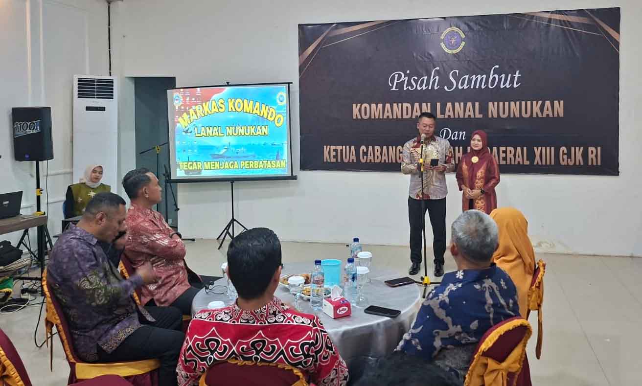 Komandan Lanal Nunukan yang baru, Kolonel Laut (P) Slamet Ariyadi, S.E., M.Tr.Opsla