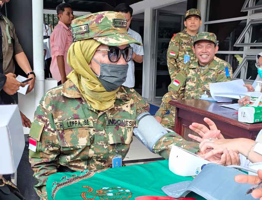 Ketua DPRD Kabupaten Nunukan, Hj Leppa, mengikuti kegiatan retret kepemimpinan di Akademi Militer (Akmil) Magelang, Jawa Tengah, Rabu (15/4/2026).