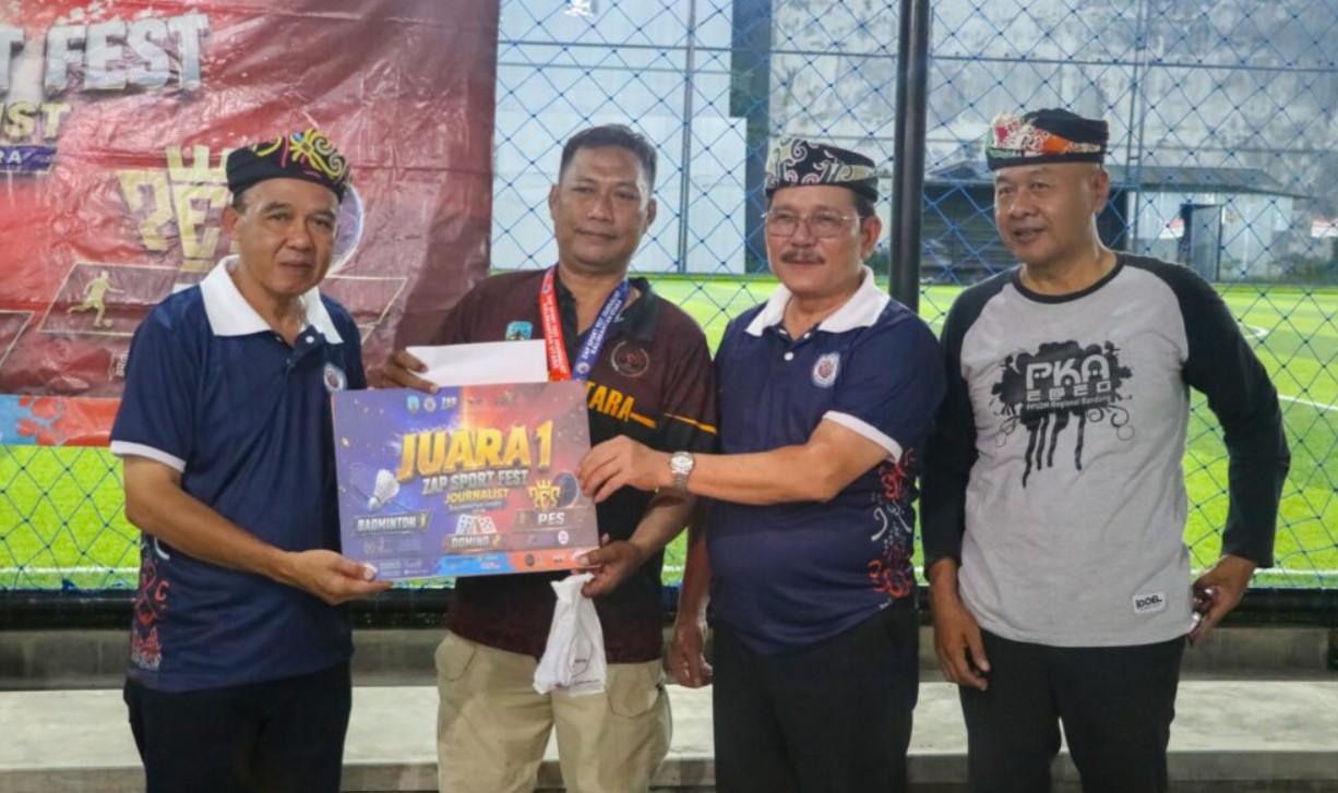 Wagub Apresiasi Sport Fest Journalist, Dorong Kebersamaan Jurnalis
