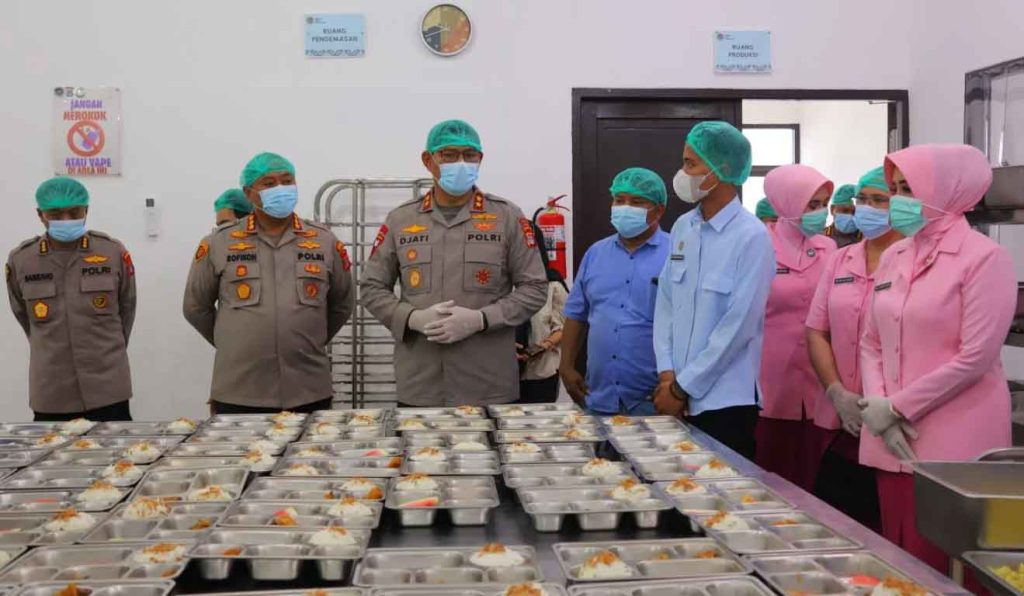 Kapolda Kaltara Tinjau Distribusi Makan Bergizi Gratis di Tanjung Selor