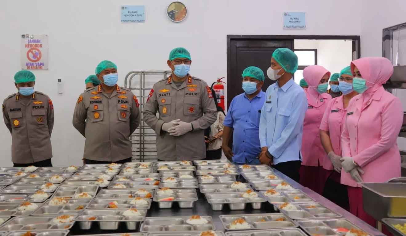 Kapolda Kaltara Tinjau Distribusi Makan Bergizi Gratis di Tanjung Selor