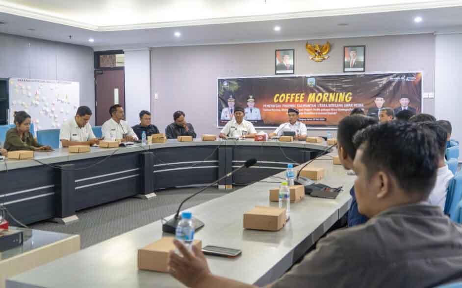 Coffee Morning Bersama Insan Pers, Pemprov Perkuat Sinergi dan Keterbukaan Informasi
