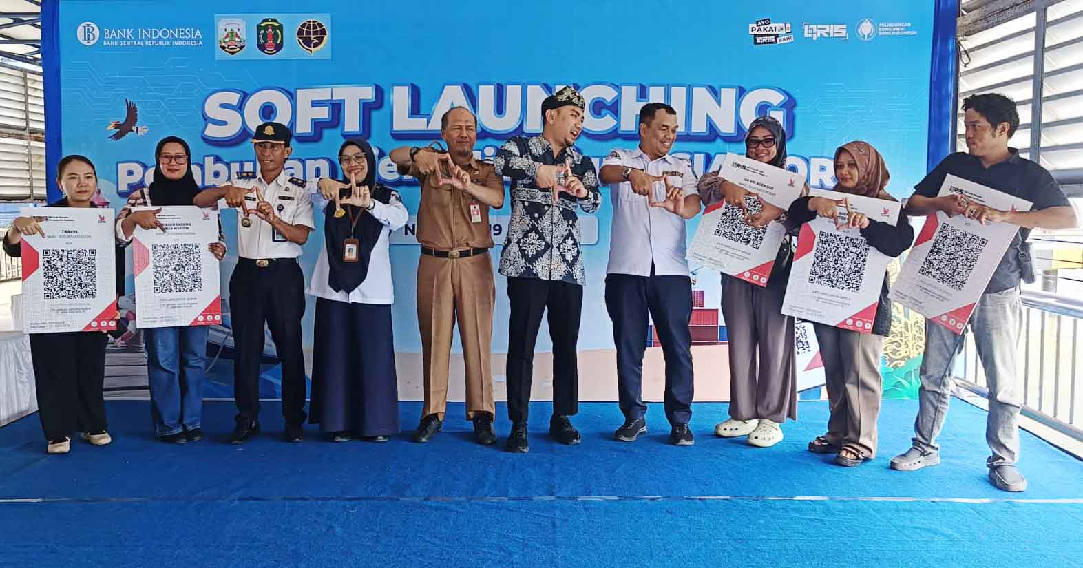 BI Kaltara Soft Launching Pelabuhan Liem Hie Jung Siap QRIS