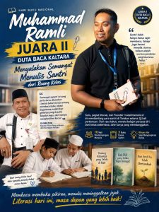 DPK Kaltara Apresiasi Gerakan Literasi Muh. Ramli, Tiga Buku Karya Santri Lahir di Tarakan