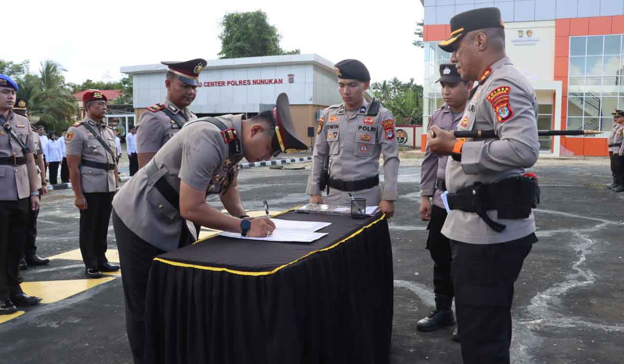Polres Nunukan Rotasi Kasat Lantas, Kasat Resnarkoba hingga Samapta