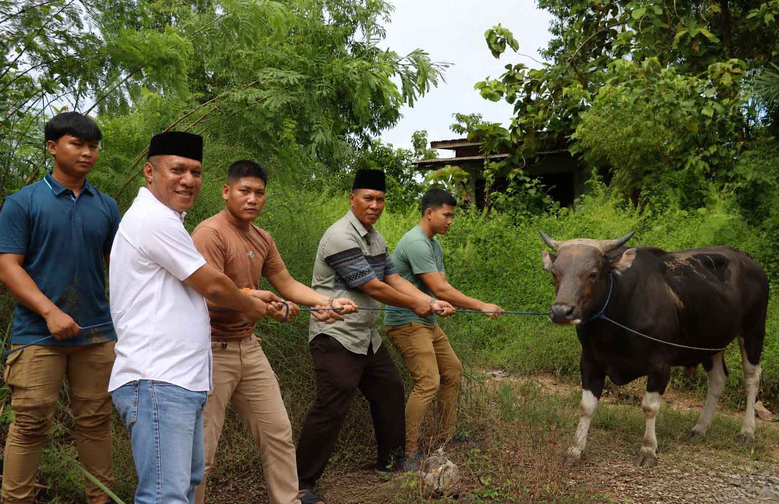 Polres Nunukan Rayakan Iduladha 1447 H dengan Pemotongan Hewan Kurban untuk Masyarakat dan Personel