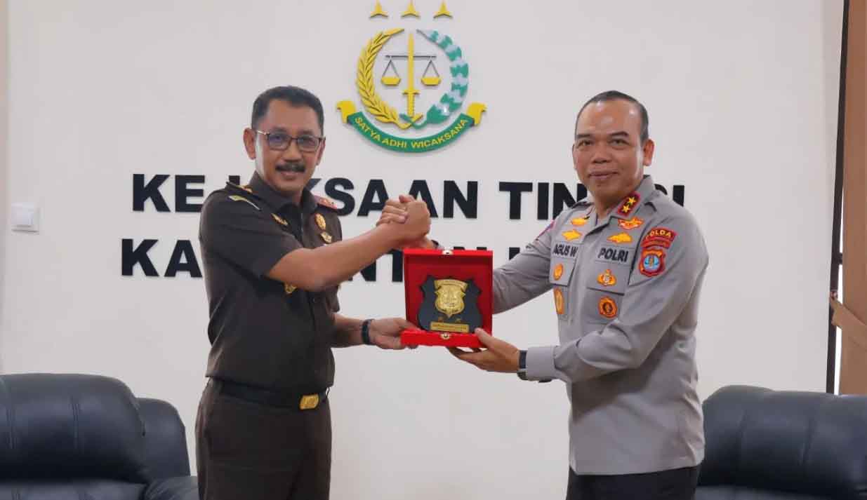 Kapolda Agus Wijayanto Temui Kajati Kaltara, Bahas Penguatan Koordinasi Penegakan Hukum