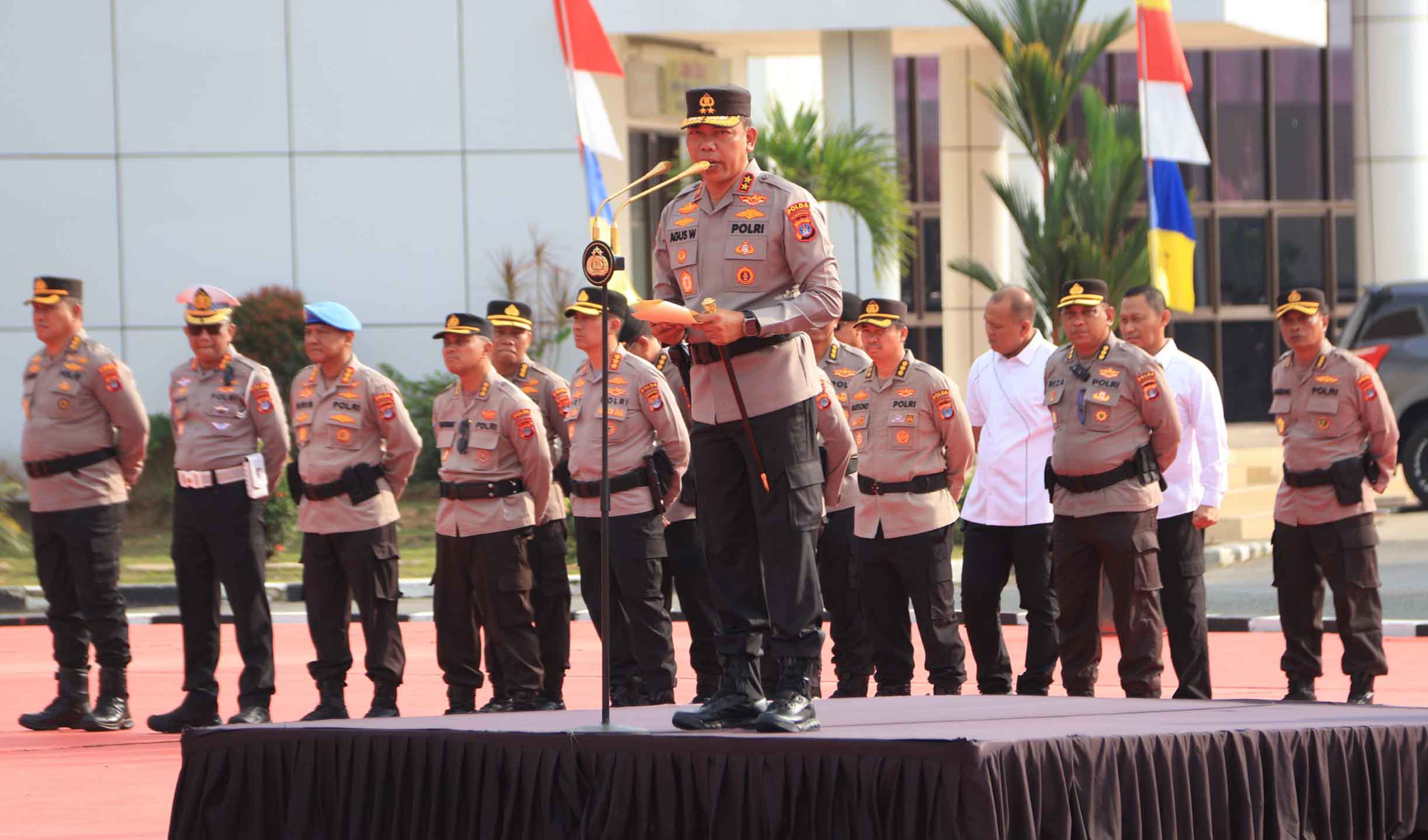 Pimpin Apel Perdana, Kapolda Kaltara Tegaskan Profesionalisme dan Pelayanan Humanis
