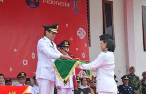 Semarak HUT RI Ke-81 Digaungkan di Kecamatan Krayan, Bupati Nunukan Jadi Inspektur Upacara