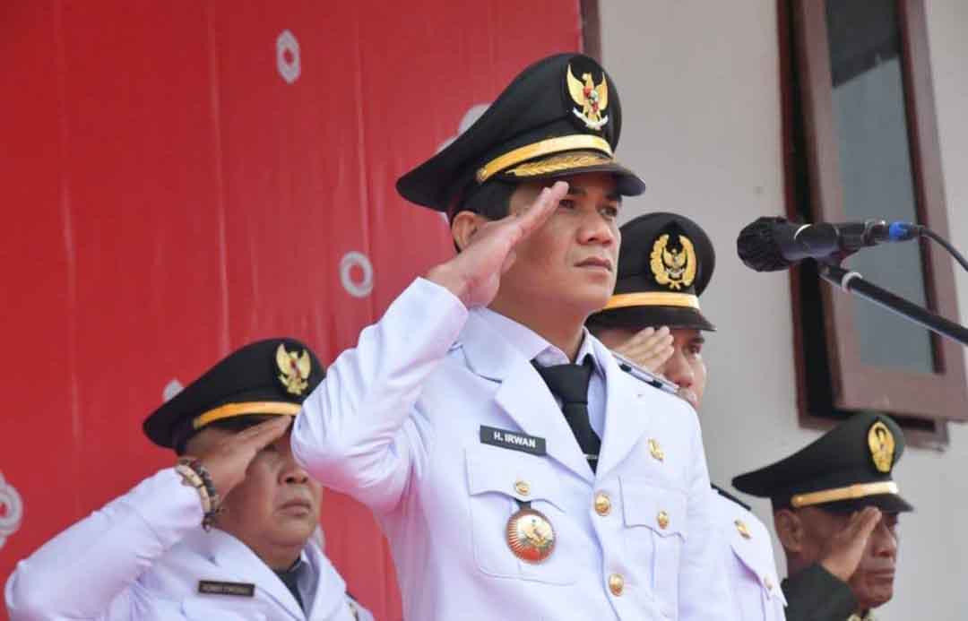 Semarak HUT RI Ke-81 Digaungkan di Kecamatan Krayan, Bupati Nunukan Jadi Inspektur Upacara