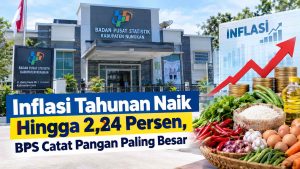 Inflasi Tahunan Naik, Harga Pangan Meningkat