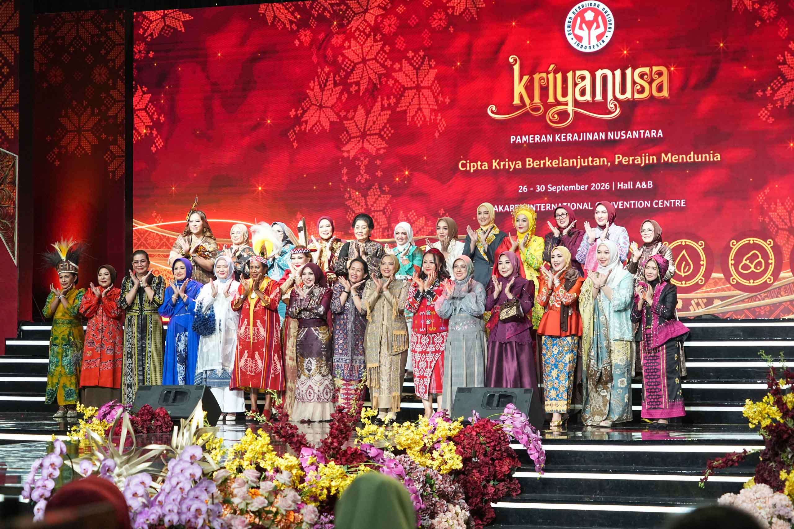 Rahmawati Zainal Kenalkan Wastra Kaltara di Panggung Nasional Kriyanusa 2026