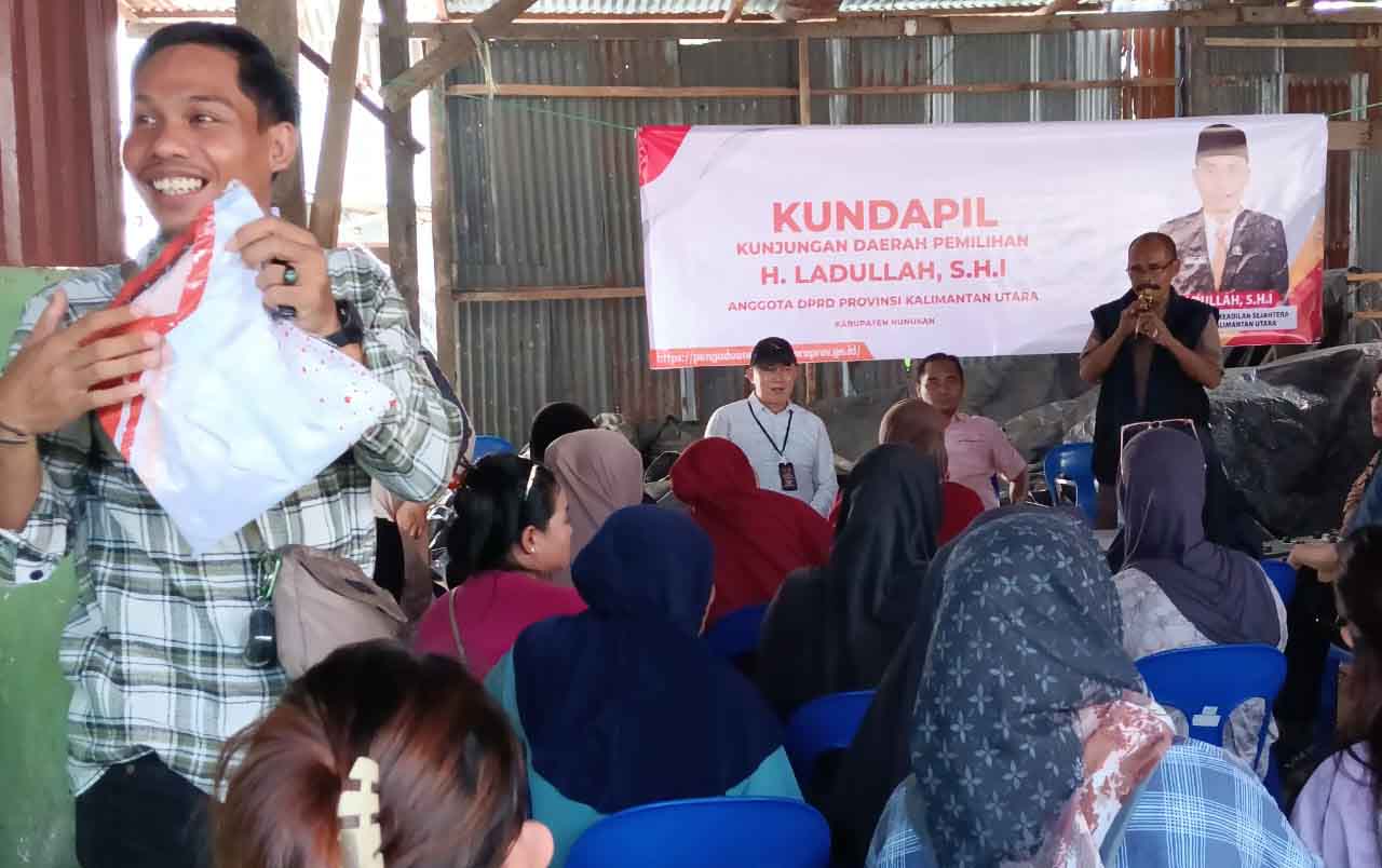 Kundapil DPRD Kaltara, H. Ladullah Tampung Keluhan Warga Nunukan