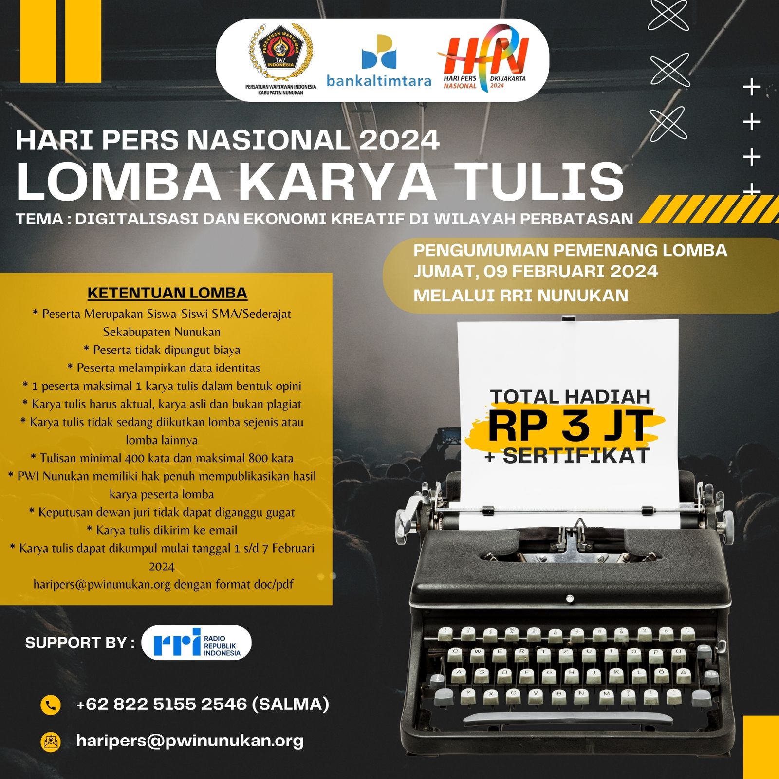 panfel lomba karya tulis