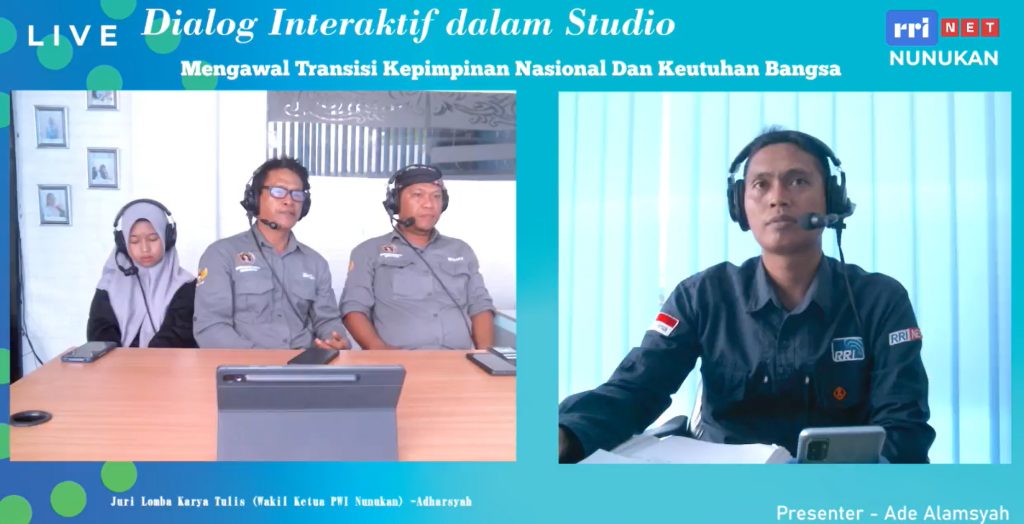 Dialog Interaktif PWI Nunukan Di RRI