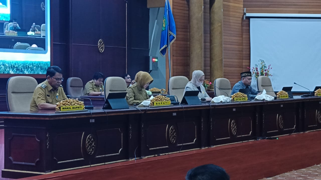 DPRD Undang Pemkab Nunukan Sampaikan LKPJ 2023.