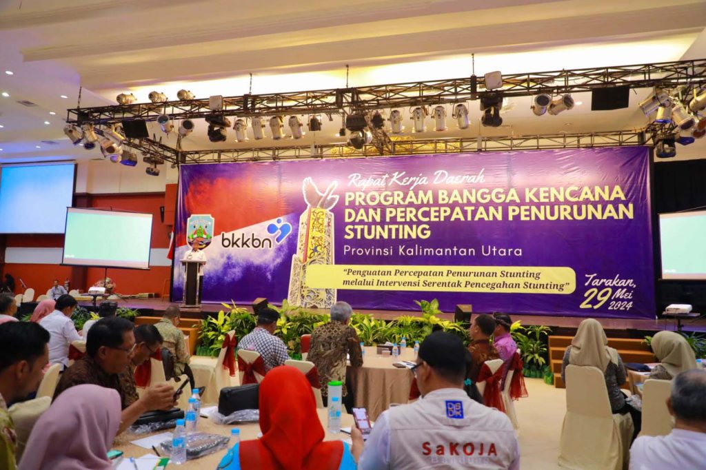 Gubernur Buka Rakerda Program Bangga Kencana dan Percepatan Penurunan Stunting.