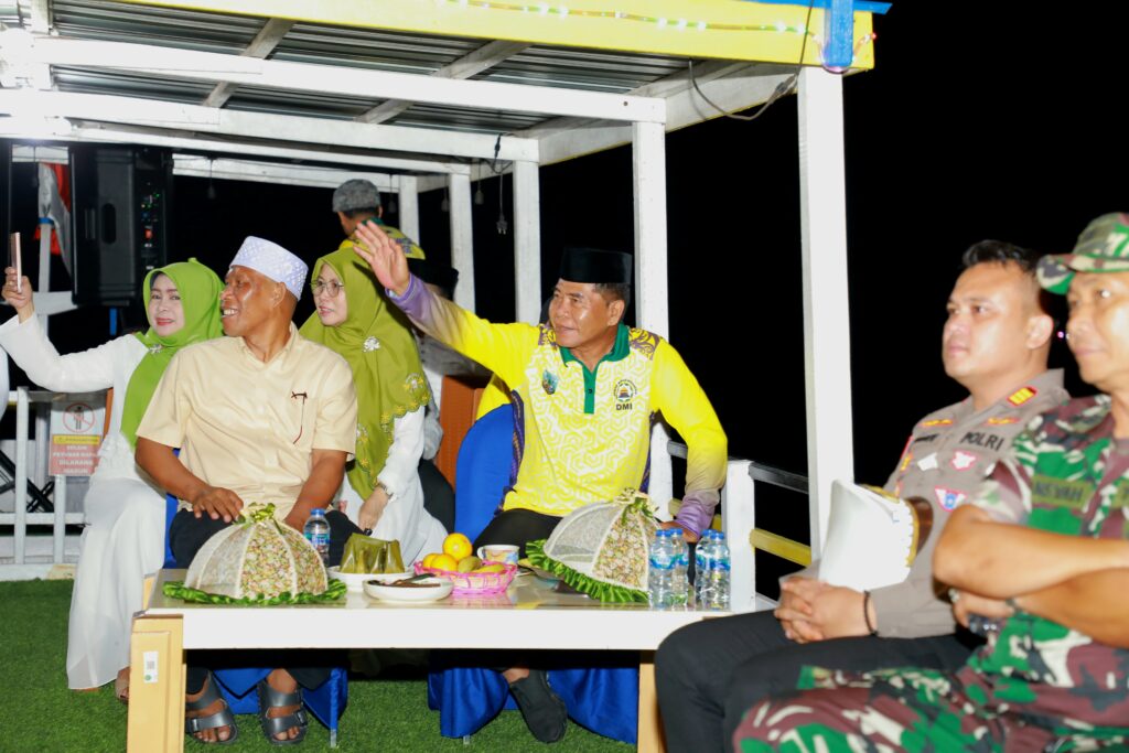 Takbir Hari Raya Iduladha Menggema Indah dari Perahu Hias di Sungai Kayan, Tanjung Selor.