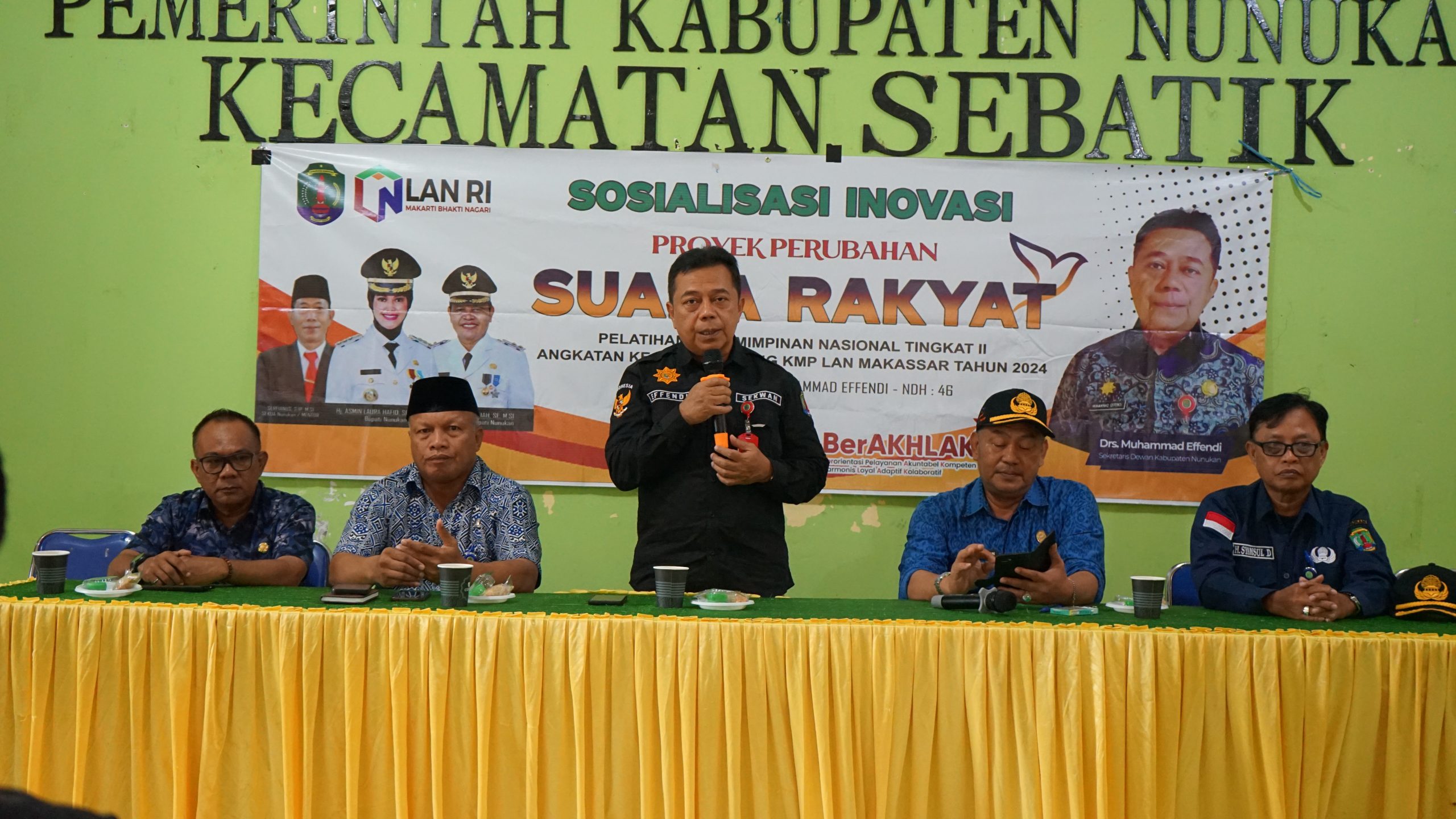 Reformer Diklatpim II Tingkat Nasional LAN RI Makassar, Drs. Muhammad Effendi