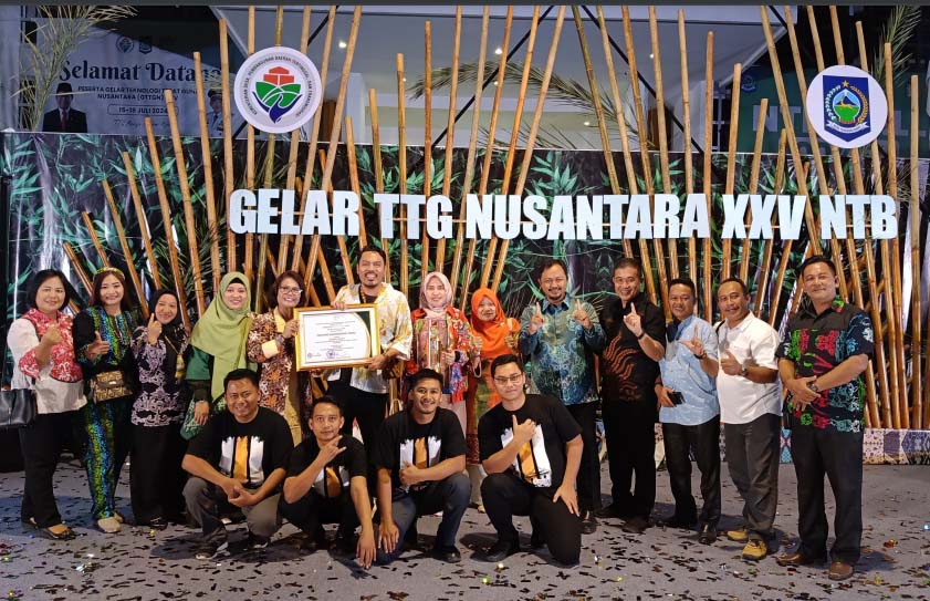 Kaltara Peroleh Juara Umum Inovasi TTG Nusantara XXV.