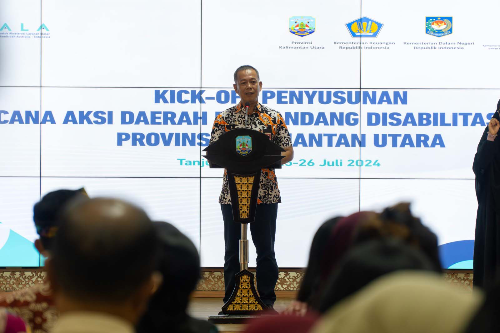 Kick-Off Penyusunan RAD-PD Provinsi Kaltara, Wujudkan Inklusi dan Pemberdayaan Penyandang Disabilitas