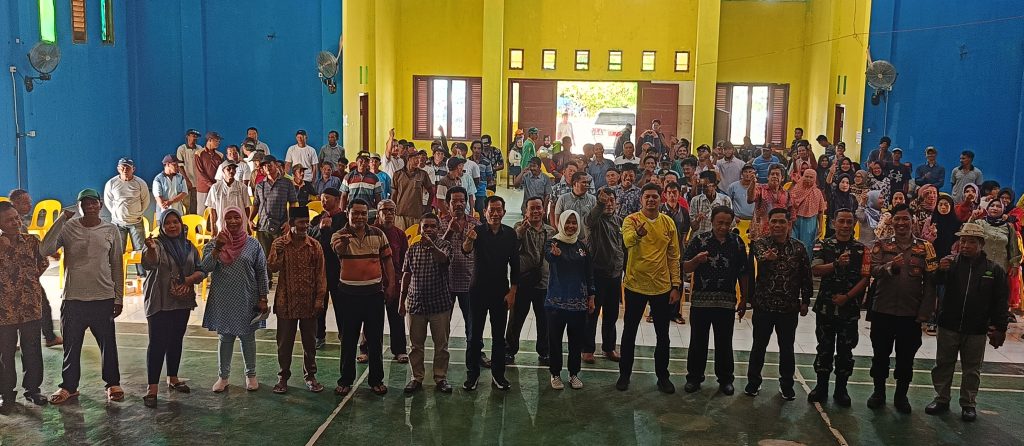 Kegiatan Rembuk Tani yang diselenggarakan HKTI Nunukan, Minggu (28/7/24) di Balai Pertemuan Umum (BPU) Desa Pembeliangan Kecamatan Sebuku