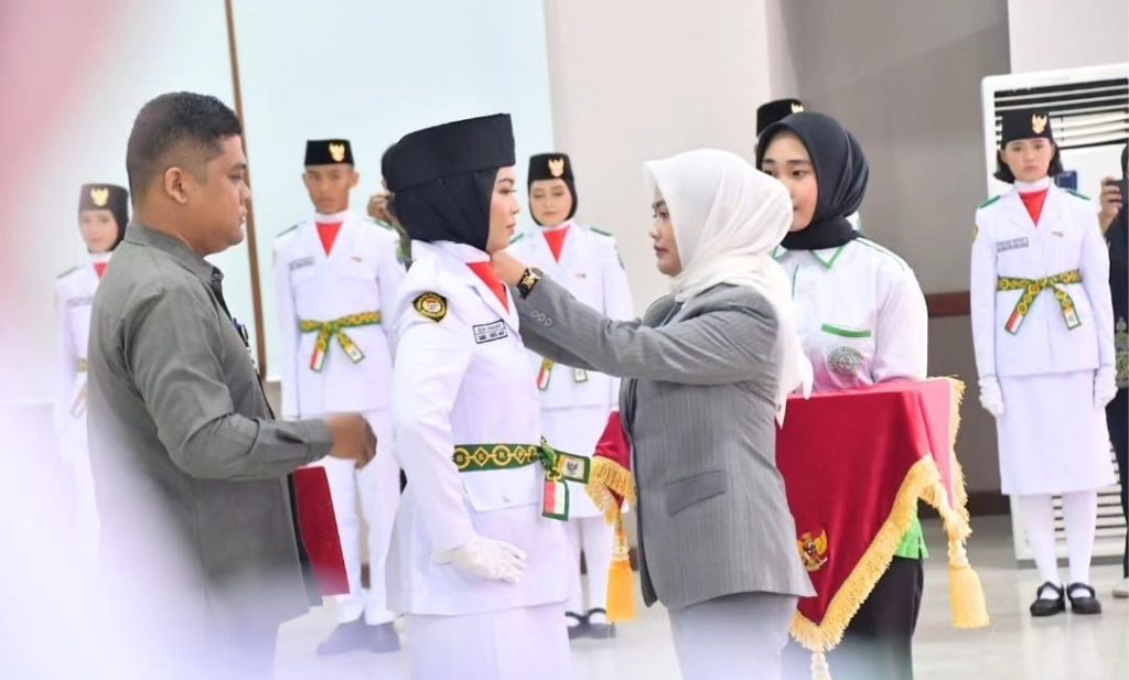 PASKIBRAKA Nunukan 2024 Resmi Dikukuhkan.