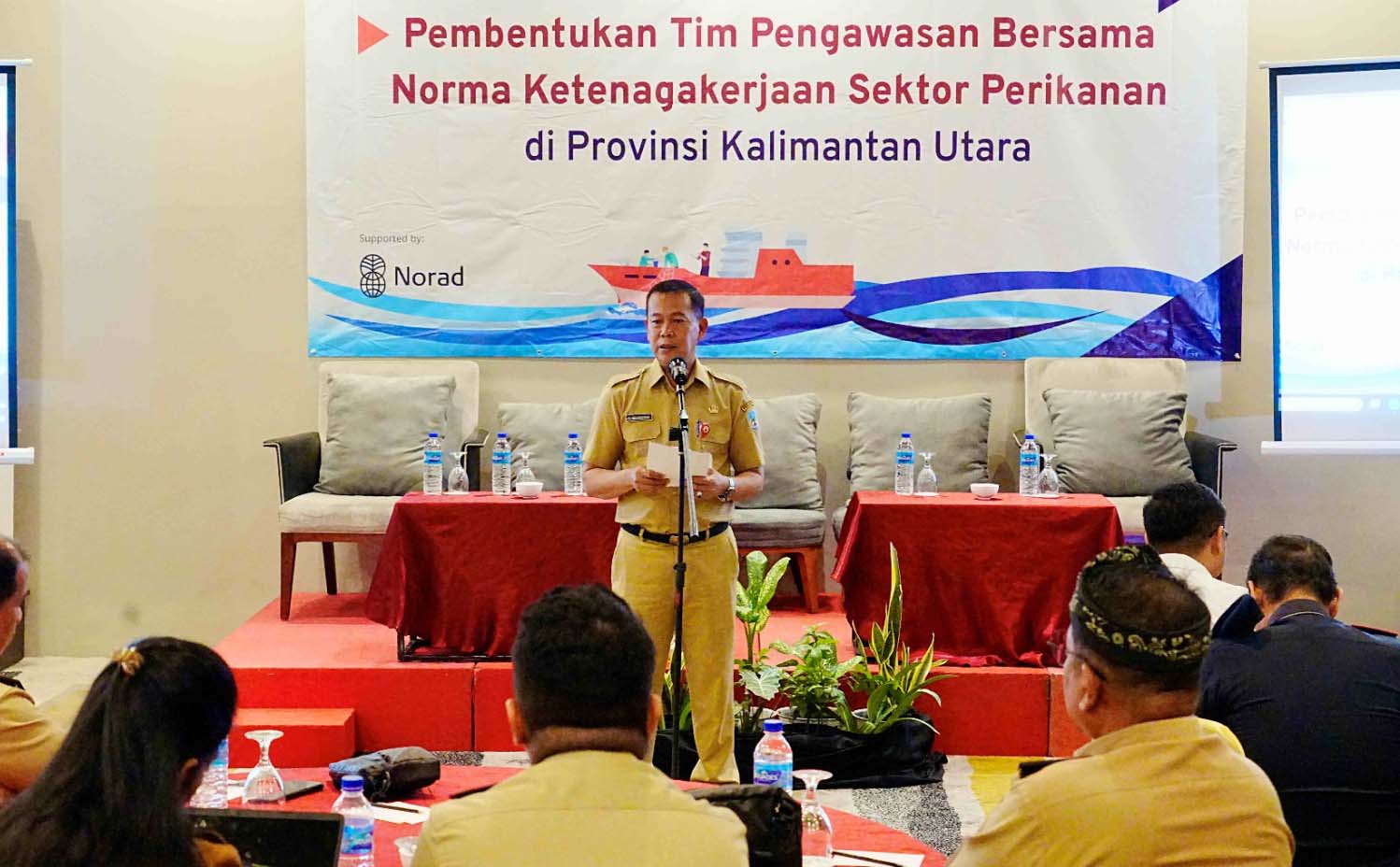 Bentuk Tim Pengawasan Bersama, Dorong Potensi Perikanan di Kaltara.