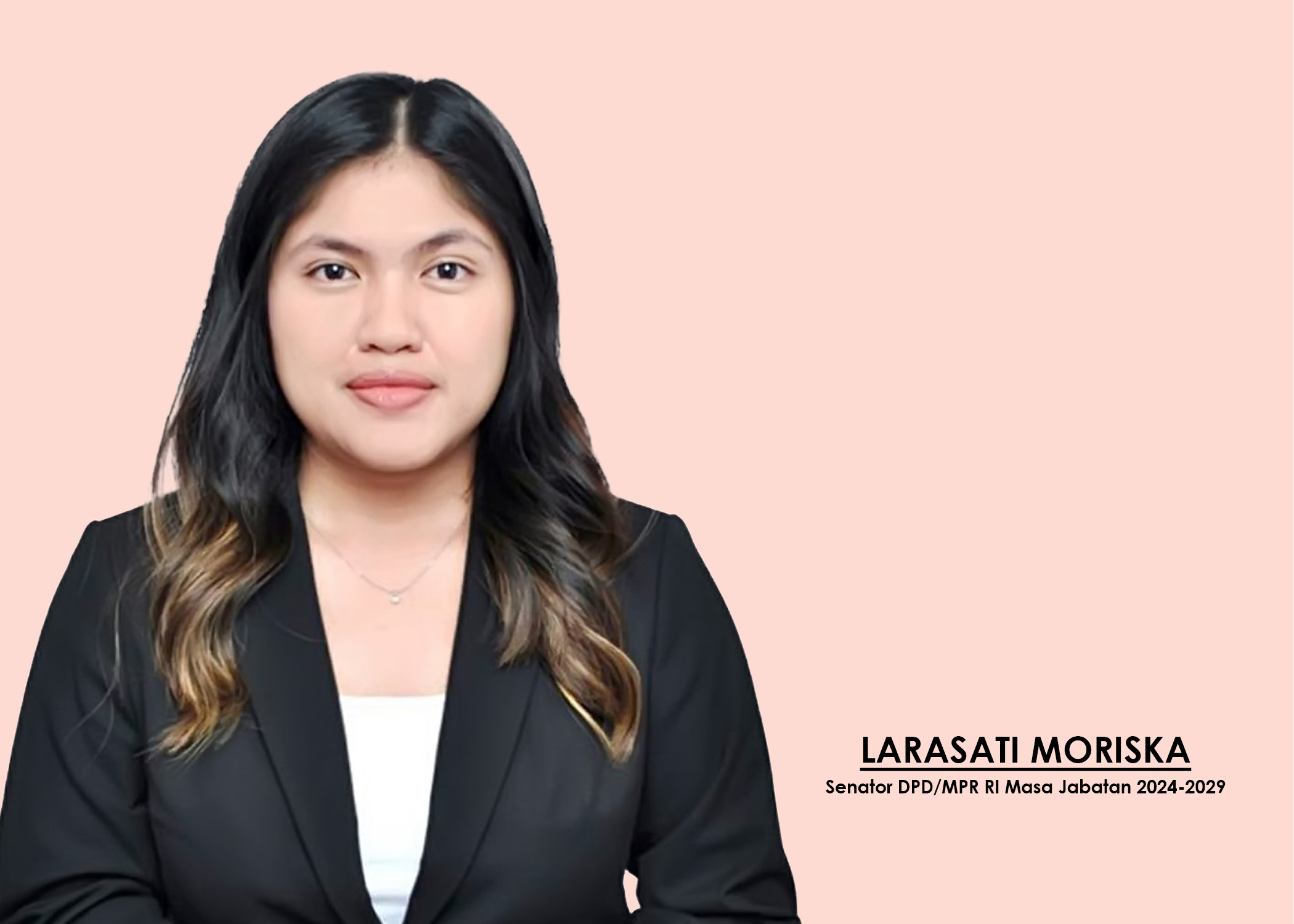 Senator DPD / MPR RI Dapil Kalimantan Utara, Larasati Moriska