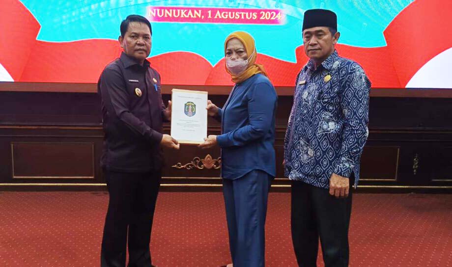 DPRD Nunukan Sepakati Rancangan Perubahan KUA Dan PPAS APBD 2024.