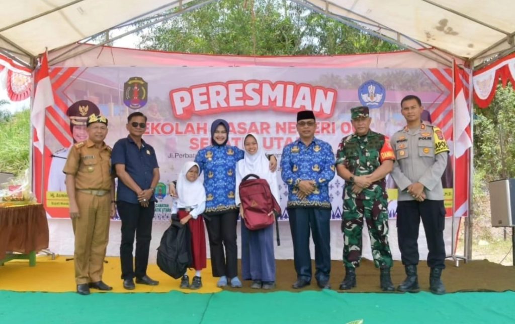 Resmikan SDN 003 Sebatik Utara, Bupati Nunukan Komitmen Tingkatkan Fasilitas Sekolah