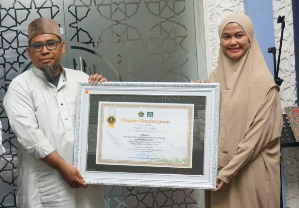 Mendapat Predikat Masjid Percontohan Tingkat Nasional, Masjid Al - Azka Menggelar Tasyakuran