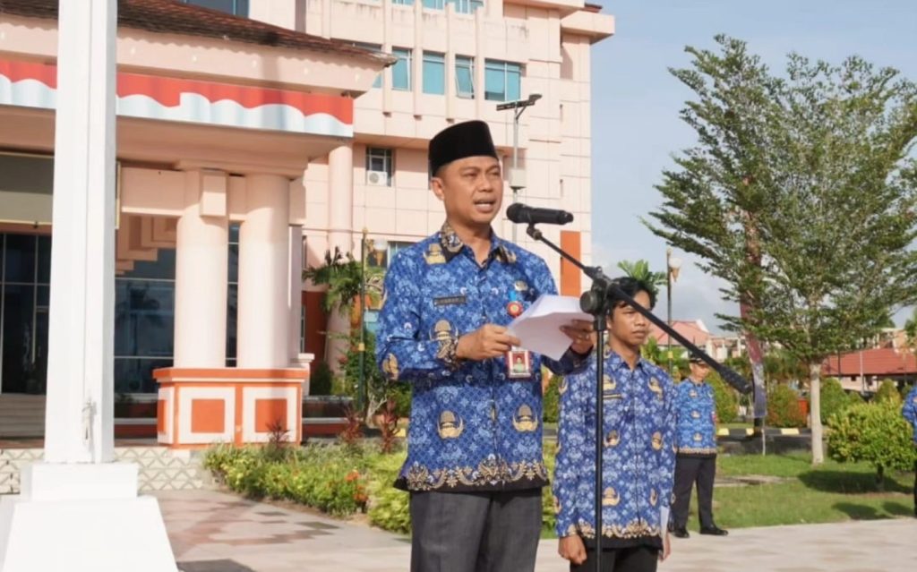 Pj. Sekda Nunukan Pimpin Apel Gabungan KORPRI, Tegaskan Loyalitas pada Pemerintahan Baru