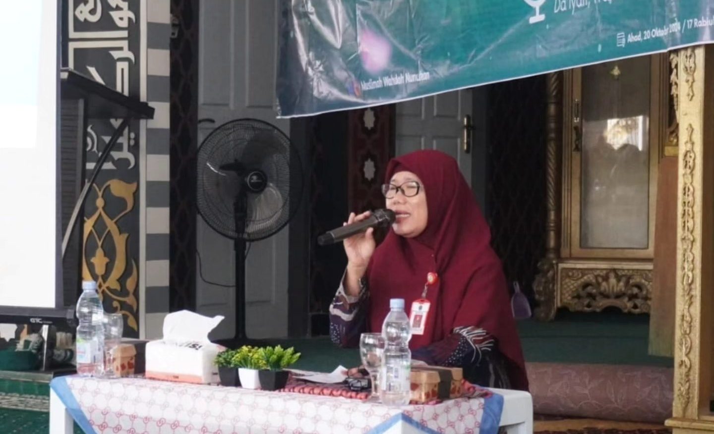 Kepala Dinas Sosial Kab. Nunukan Hadiri Gema Majelis Taklim DPD Wahdah Islamiyah Nunukan