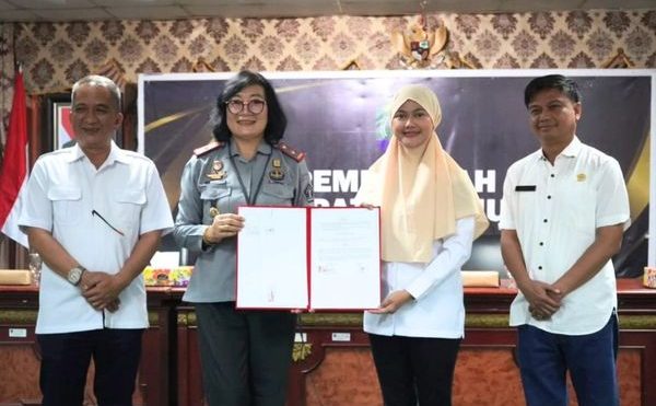 Pemkab Nunukan - Bapas Kelas II Tarakan Tandatangani Nota Kesepakatan Pengelolaan Layanan Griya Abhipraya