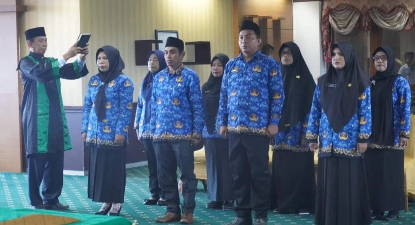 Lantik 37 Pejabat Fungsional Guru, Wakil Bupati Nunukan Ingatkan Tugas Guru Yang Masih Menjadi Pekerjaan Rumah