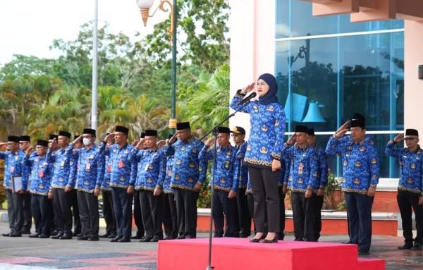 Bupati Nunukan Inspektur Upacara HUT KORPRI ke-53