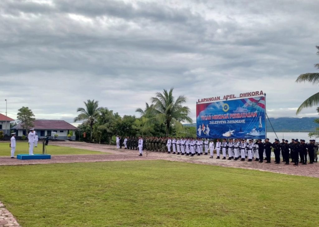 Mewakili Bupati Nunukan, Asisten Pemerintahan Hadiri Upacara Hari Armada RI 2024