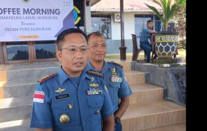 Komandan Pangkalan TNI Angkatan Laut (Danlanal) Nunukan, Letkol Laut (P) Handoyo, SH, M.Si, M.Tr.Opsla