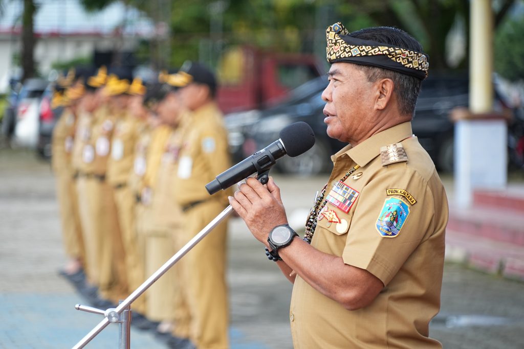 Apel Perdana 2025, Gubernur Zainal Motivasi ASN Dan Non ASN Semangat Mengabdi Ke Masyarakat