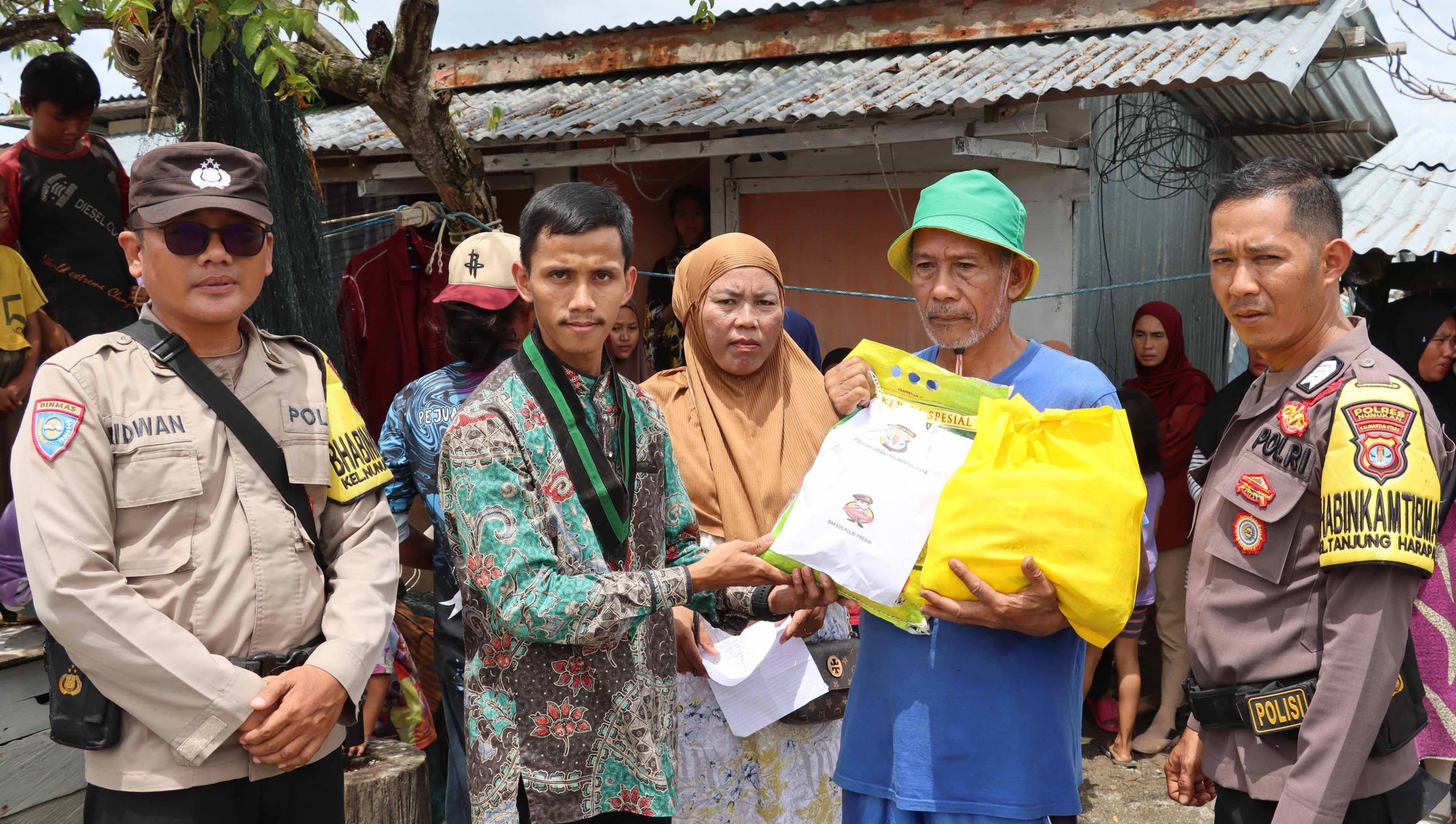 Polres Nunukan Gelar Bakti Sosial Polri Presisi Bersama Mahasiswa, Aliansi BEM dan OKP Sambut Bulan Suci Ramadhan
