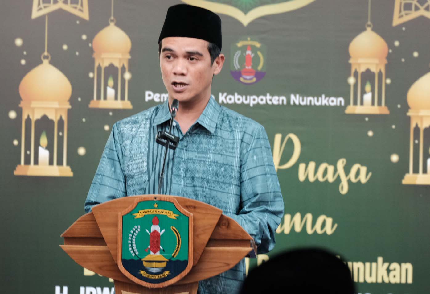 Silaturahmi dan Buka Puasa Bersama, Bupati Nunukan Ajak Masyarakat Bersatu Sukseskan Program Pemerintah Daerah