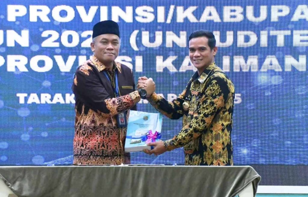 Bupati Nunukan Serahkan LKPD 2024 Unaudited Ke BPK RI Kaltara