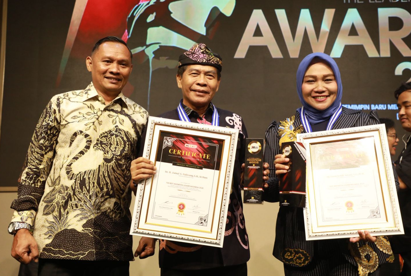 Gubernur Kaltara Raih Penghargaan The Best Innovation Leader 2025.